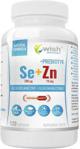 Wish Selen Organiczny 200Mcg + Glukonian Cynku 15mg + Prebiotyk 120kaps