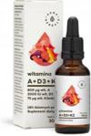 Witamina A+D3+E+K2MK7 krople 30ml Aura Herbals