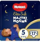 Wm Brands Sp. Z O.O. Huggies Elite Soft 5 Pieluchomajtki 12 -17 Kg -17Szt.