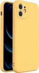 Wozinsky Color Case silikonowe elastyczne wytrzymałe etui iPhone SE 2020 / iPhone 8 / iPhone 7 żółty