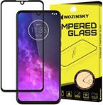 WOZINSKY SUPER WYTRZYMAŁE SZKŁO HARTOWANE FULL GLUE NA CAŁY EKRAN Z RAMKĄ CASE FRIENDLY MOTOROLA ONE ZOOM CZARNY