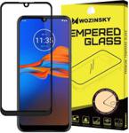 WOZINSKY SZKŁO HARTOWANE FULL GLUE NA CAŁY EKRAN Z RAMKĄ CASE FRIENDLY MOTOROLA MOTO E6 PLUS PRZEZROCZYSTY