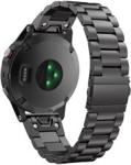 Xgsm Bransoleta Stainless do Garmin Fenix 5/6/6 Pro / Forerunner 935/945 Black Szary