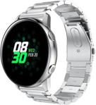 Xgsm Bransoleta Stainless do Samsung Galaxy Watch Active SM-R500 Silver Srebrny