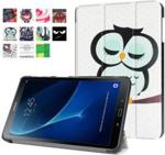 XGSM Etui Tri-Fold Stand SAMSUNG Galaxy Tab A 10.1 T580 Sleeping Owl Niebieski (XGSM130284)