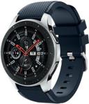 Xgsm Pasek gumowy Twill Texture do Galaxy Watch 46mm/Huawei GT Dark Blue Granatowy