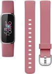 Xgsm Pasek Silikonowy do Fitbit Luxe, Size L - Pink (208758)