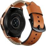 Xgsm Skórzany Pasek do zegarka Samsung Galaxy Watch Active Brown Brązowy