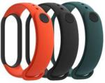 Xiaomi 3x paski Mi Smart Band 5 (czarny, pomarańczowy, niebieski)