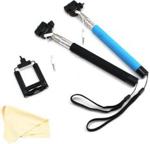 XREC Monopod Selfie Stick 23-110 cm Czarny