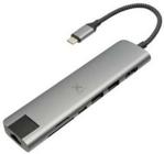 Xtorm Adapter Worx Usb-C Hub 7W1 Szary/Xxwh07 (Xxwh07)