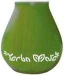 Yerba Mate 350Ml Luka Green Matero Ceramiczne Zielone