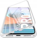 Youtab Etui 360° Magnetic Dual Glass 9D Xiaomi Redmi Note 10 Pro Srebrny