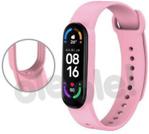 Yunmi Xiaomi Opaska Mi Band 5/6 Różowy (XMBDST51)