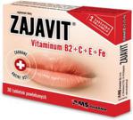 Zajavit (Vitaminum B2 + C + E + Fe) 30 tabletek