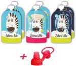 Zebra & Me 6 PACK Saszetki do karmienia wielorazowe