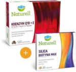 Zestaw Naturell Koenzym Q-10+E, 120 kaps + Silica Biotyna Max, 20tabl.