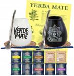 Zestaw Yerba Mate dla Dwojga Próbki 10x50g 2 Tykwy