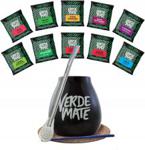 Zestaw Yerba Verde Mate 500g Tykwa Bombilla 10x50g