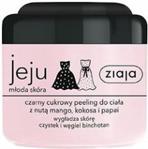 ZIAJA JEJU RÓŻOWE CZARNY CUKROWY PEELING DO CIAŁA 200ML