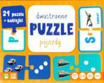 Zielona Sowa Rosnę i poznaję Dwustronne puzzle Pojazdy