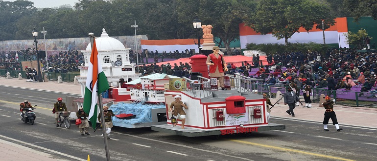 Ministries Displayed Tableaus on India’s 73rd Republic Day