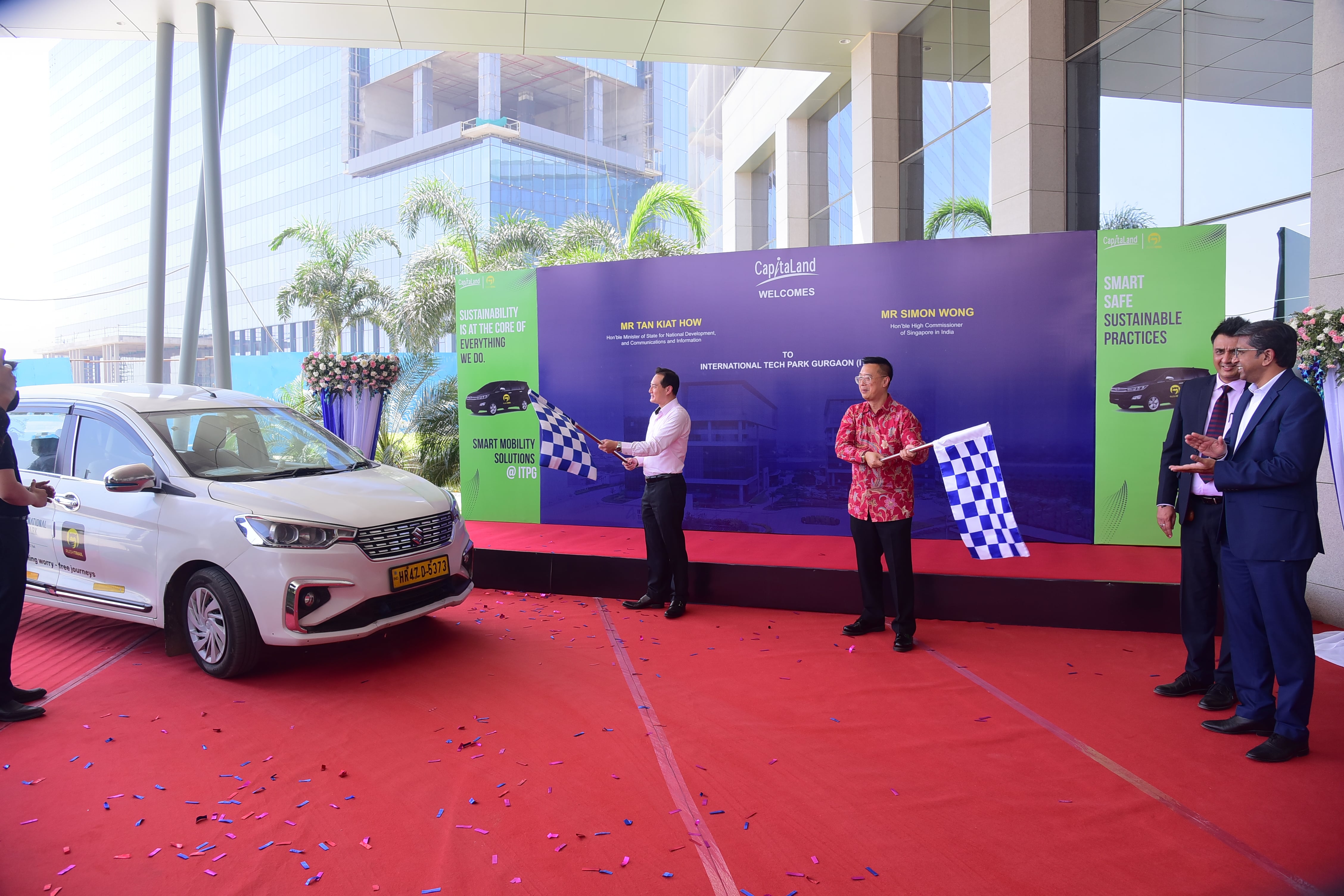 Capitaland Introduces Green & Smart Mobility Solutions at Gurugram Tech Park