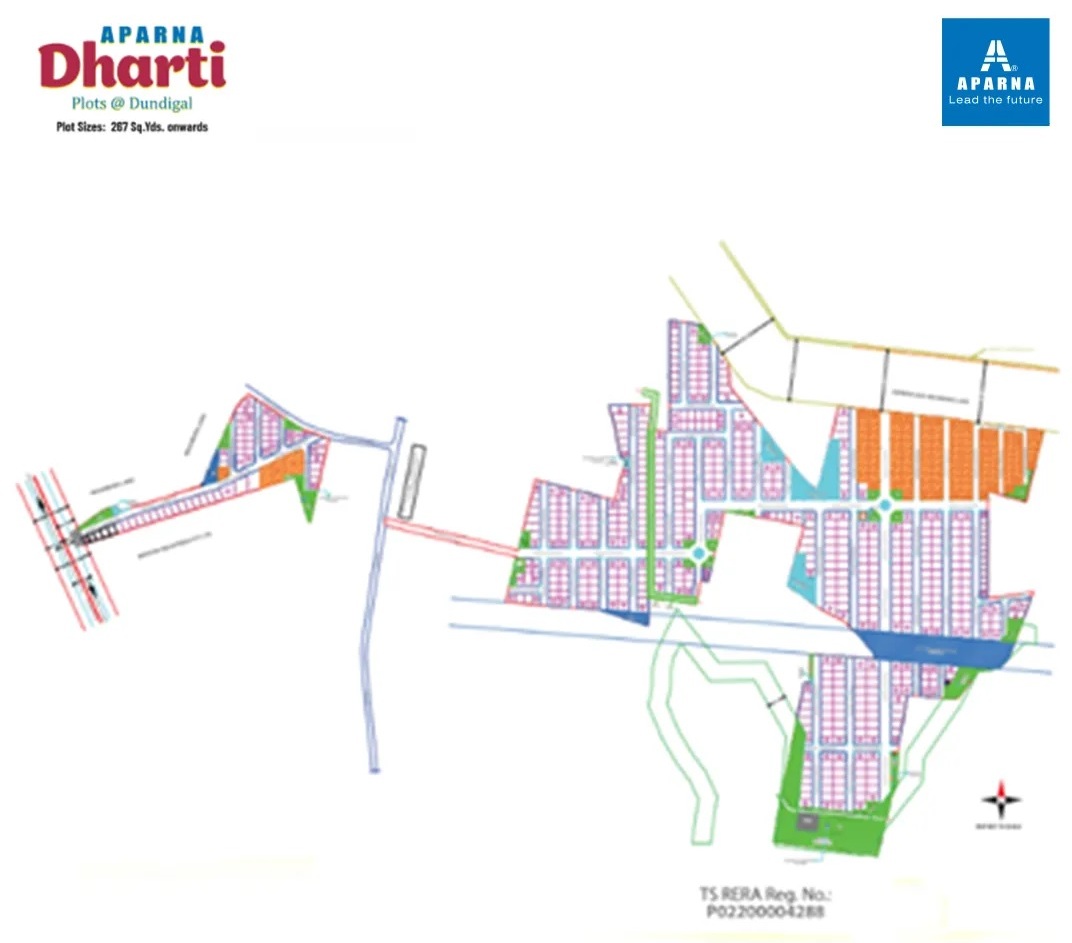 Aparna Constructions Launches Plotted Development Project