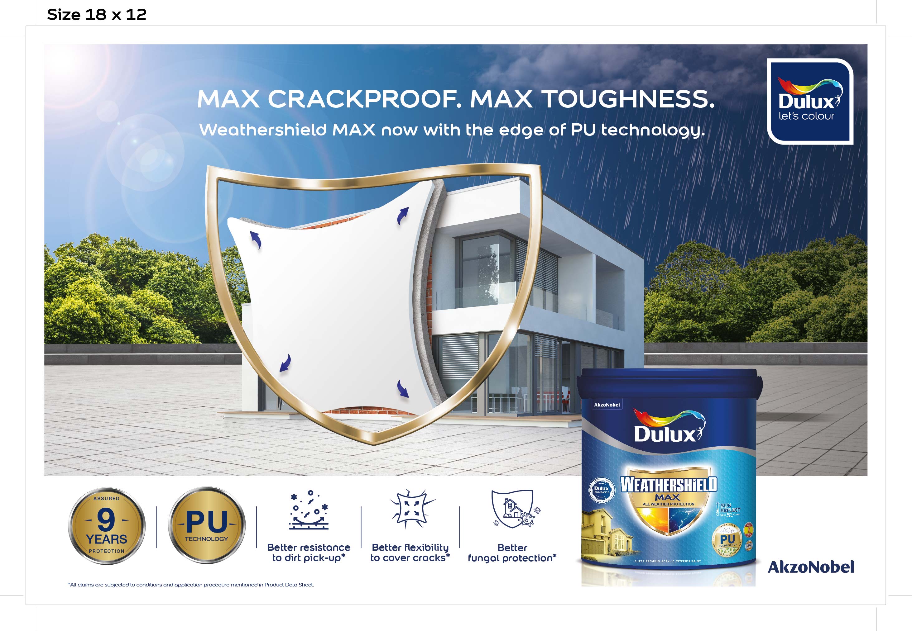 AkzoNobel India’s First Crackproof Exterior Paint