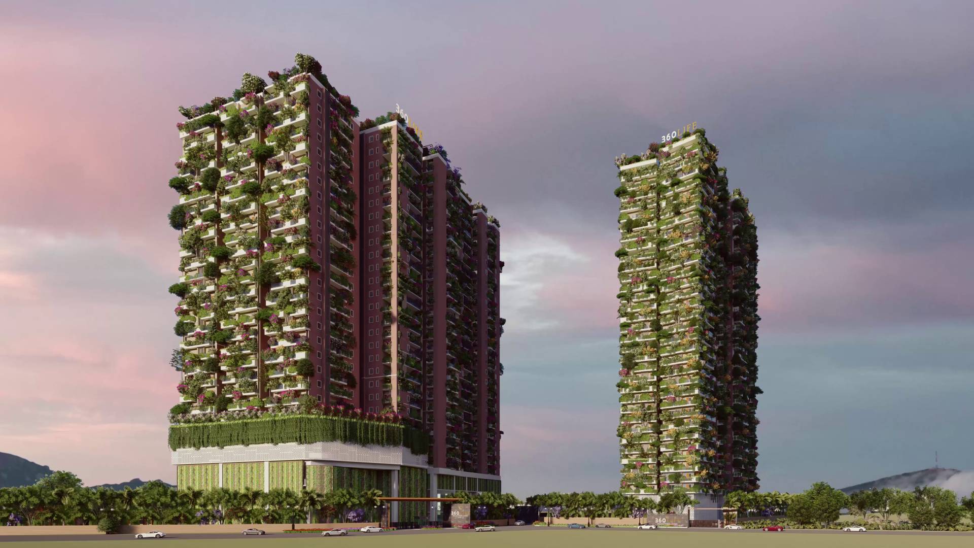 India’s First Vertical Forest Apartments in Hitec City, Hyderabad