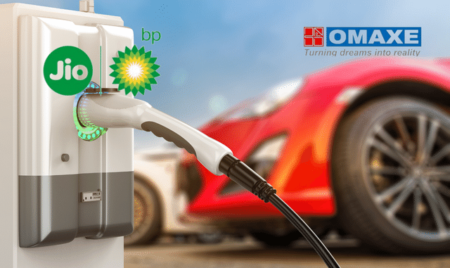 Omaxe Partners with Jio-bP To Install EV Charging Infra at Omaxe Properties