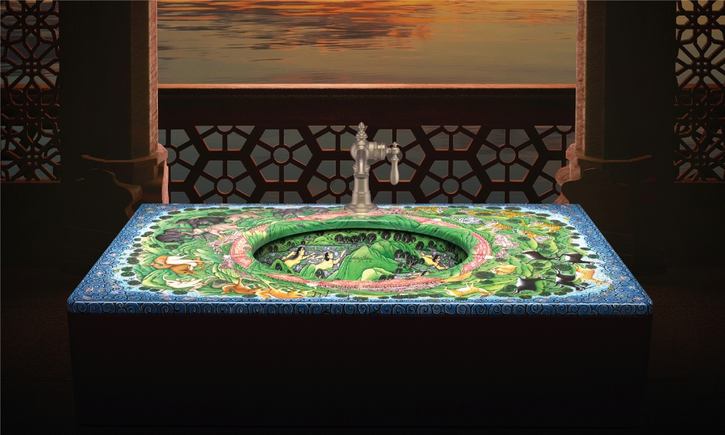 Kohler Unveils Limited Edition Sink Quila with Rajasthan Miniature Painting