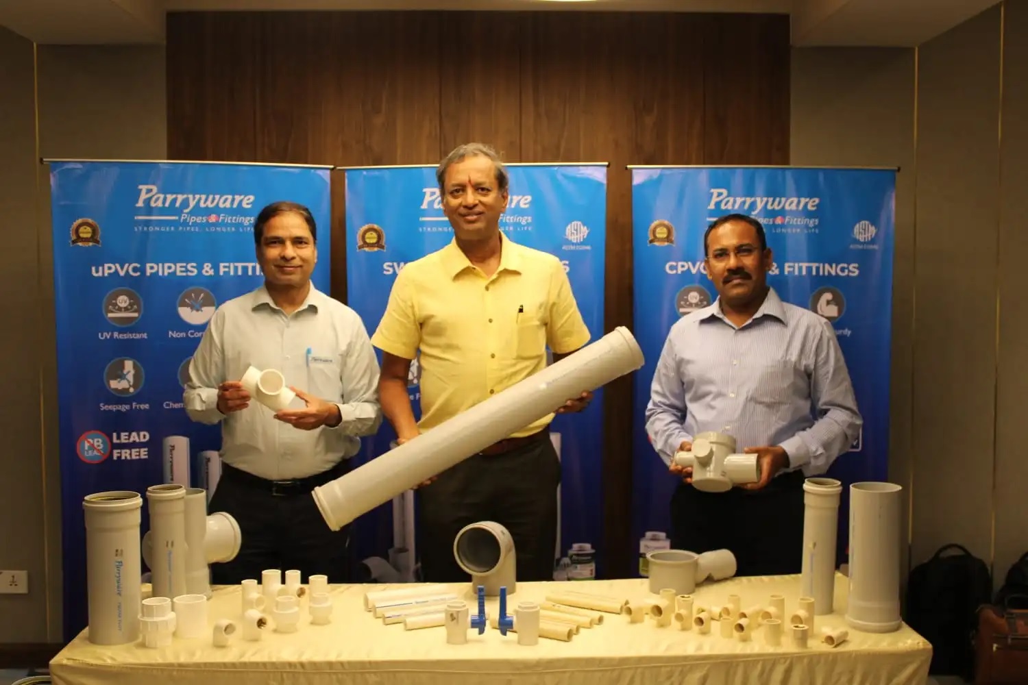 Parryware Launches Its Pipes & Fittings in West Bengal