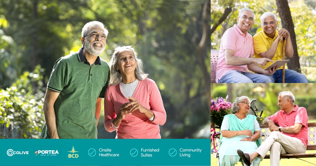 Colive, BCD & Portea Together Launch India’s First Rental Retirement Retreat