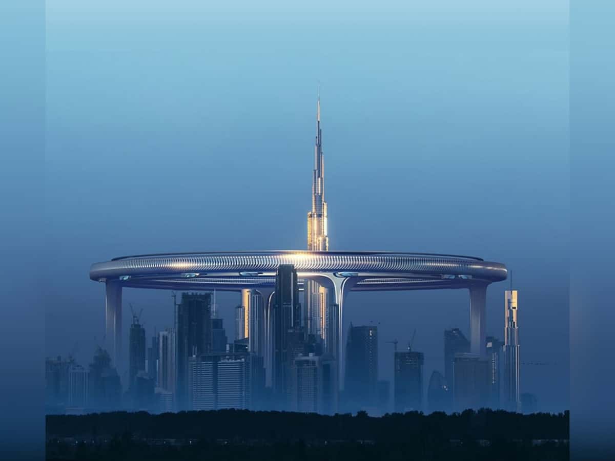 Dubai Skyline to Change with Gigantic Ring Encircling Burj Khalifa