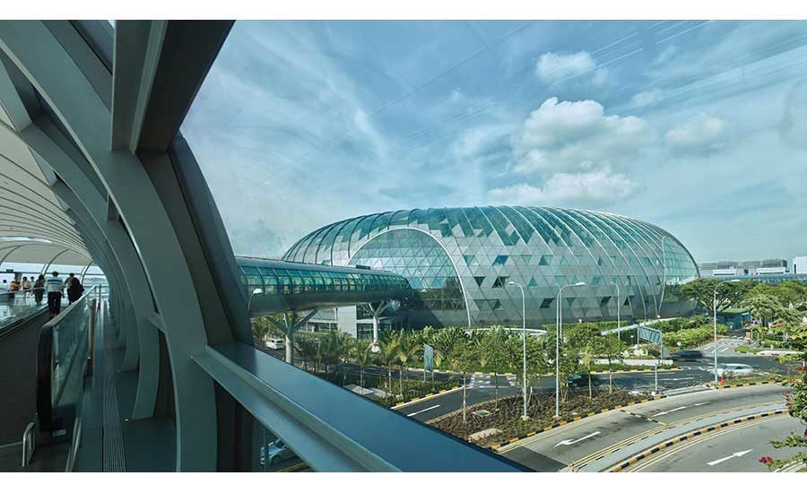 Singapore’s Changi Airport Terminal as Cluster of Lush 'Neighborhoods'