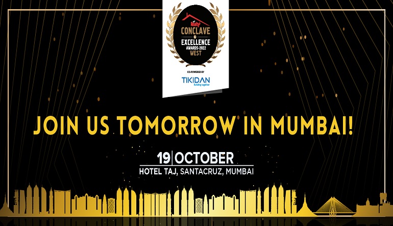 Join us Tomorrow in Mumbai! The 14th Realty+ Conclave & Excellence Awards 2022 - WEST