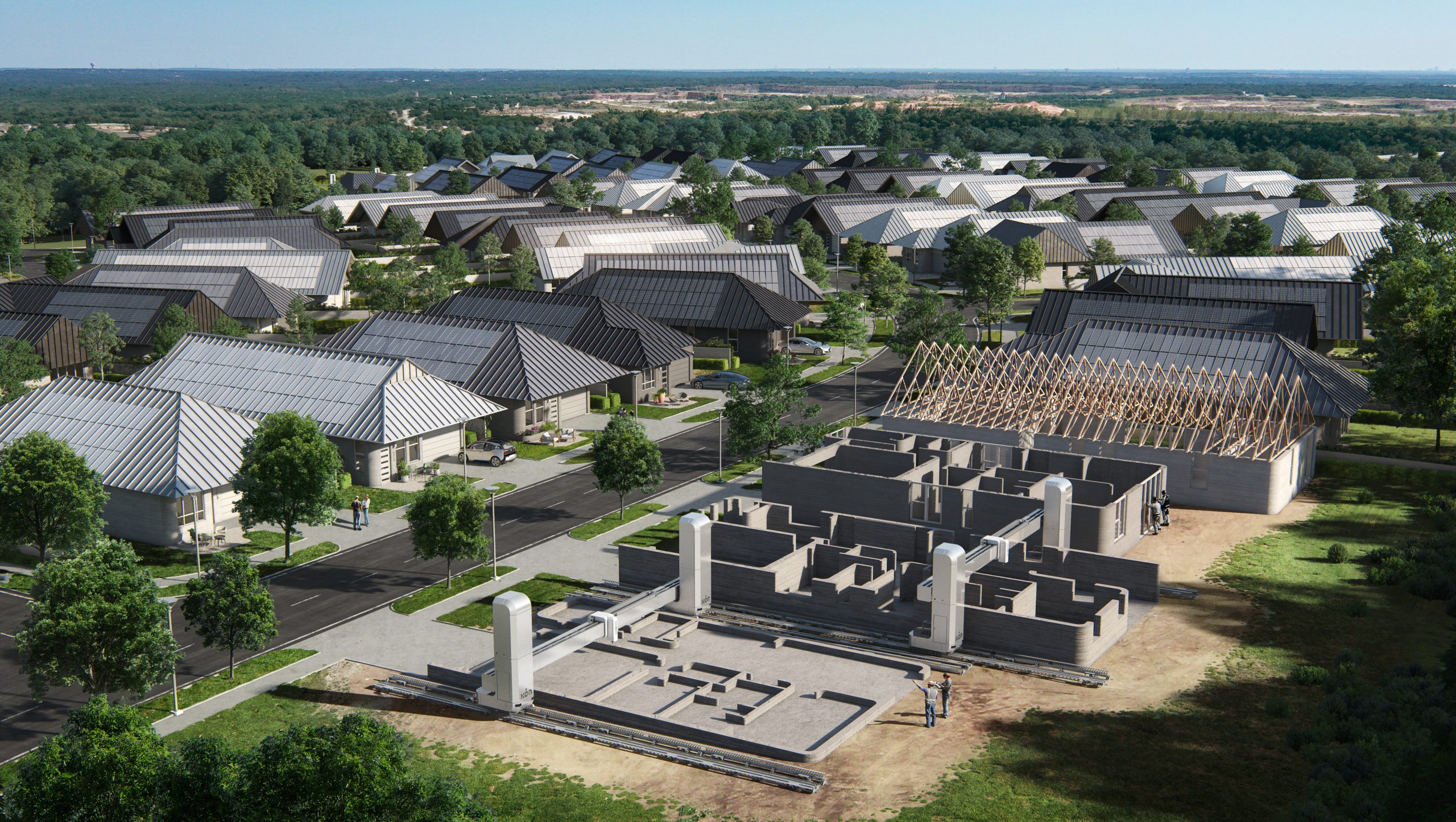 Community of 100 3D-Printed Homes Underway in Texas