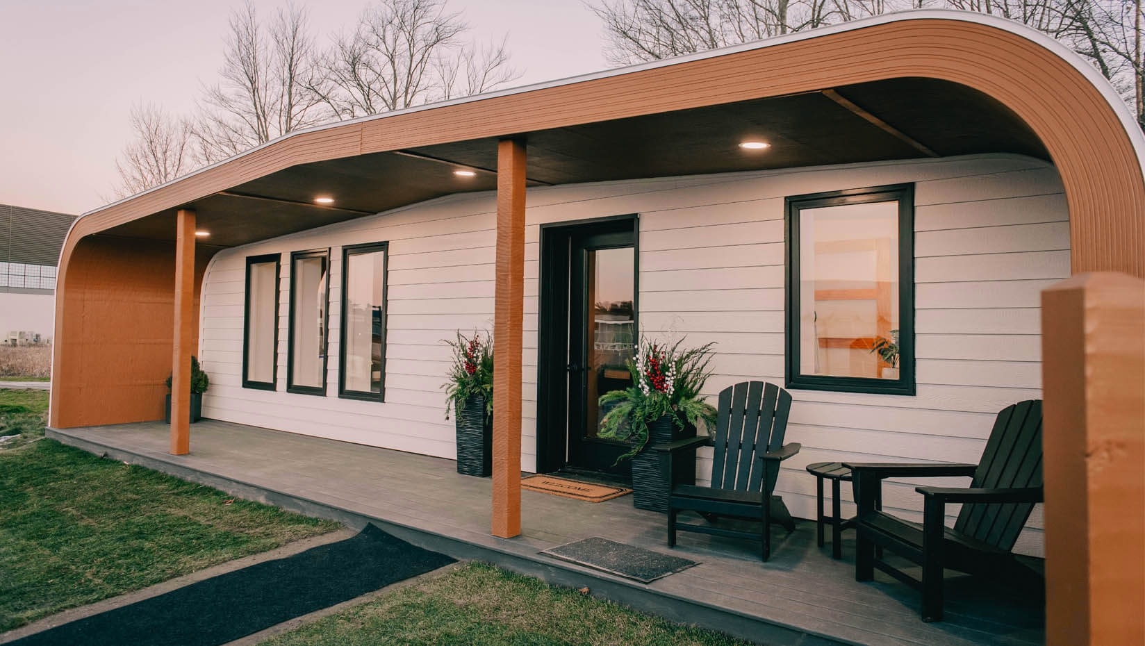 First 3D-Printed House Made Entirely With Bio-Based Materials