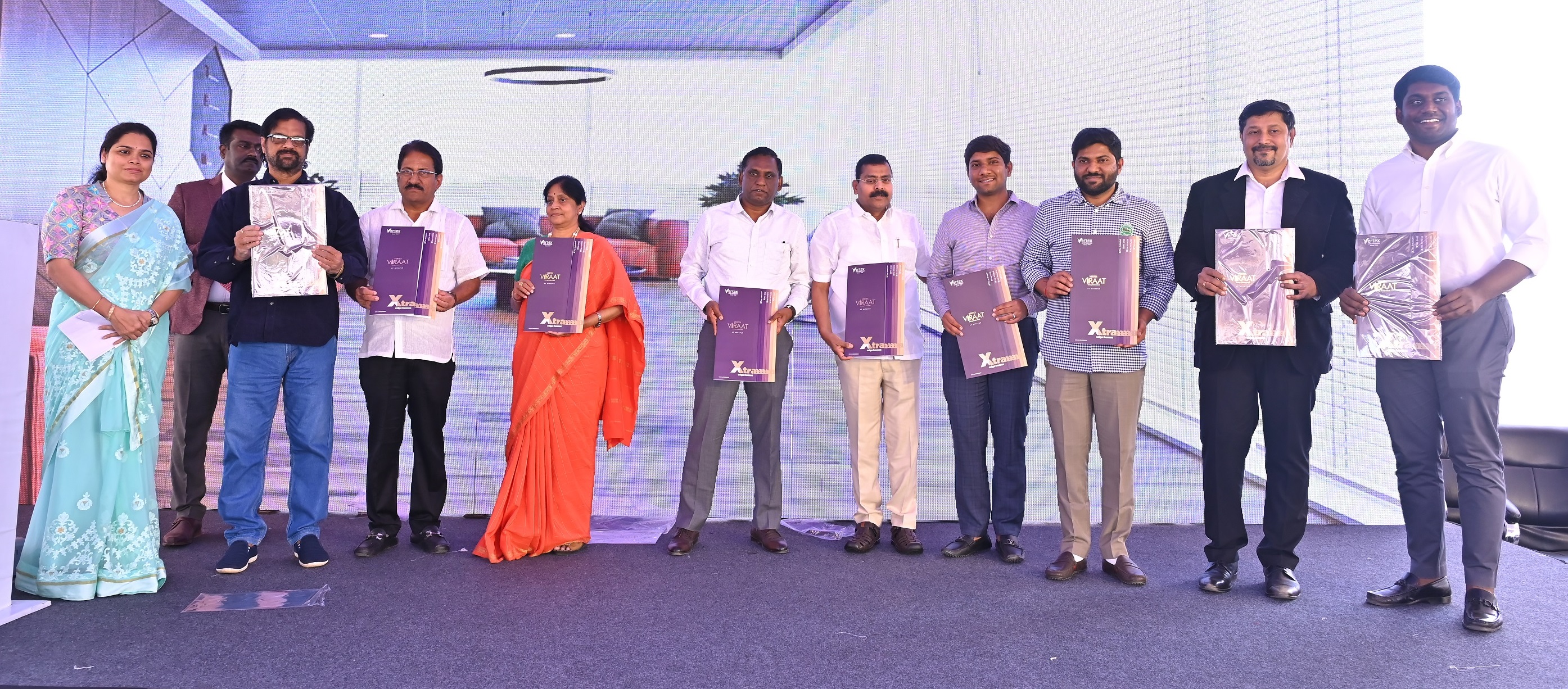 Vertex Launches Its Largest Project at Miyapur - Hyderabad