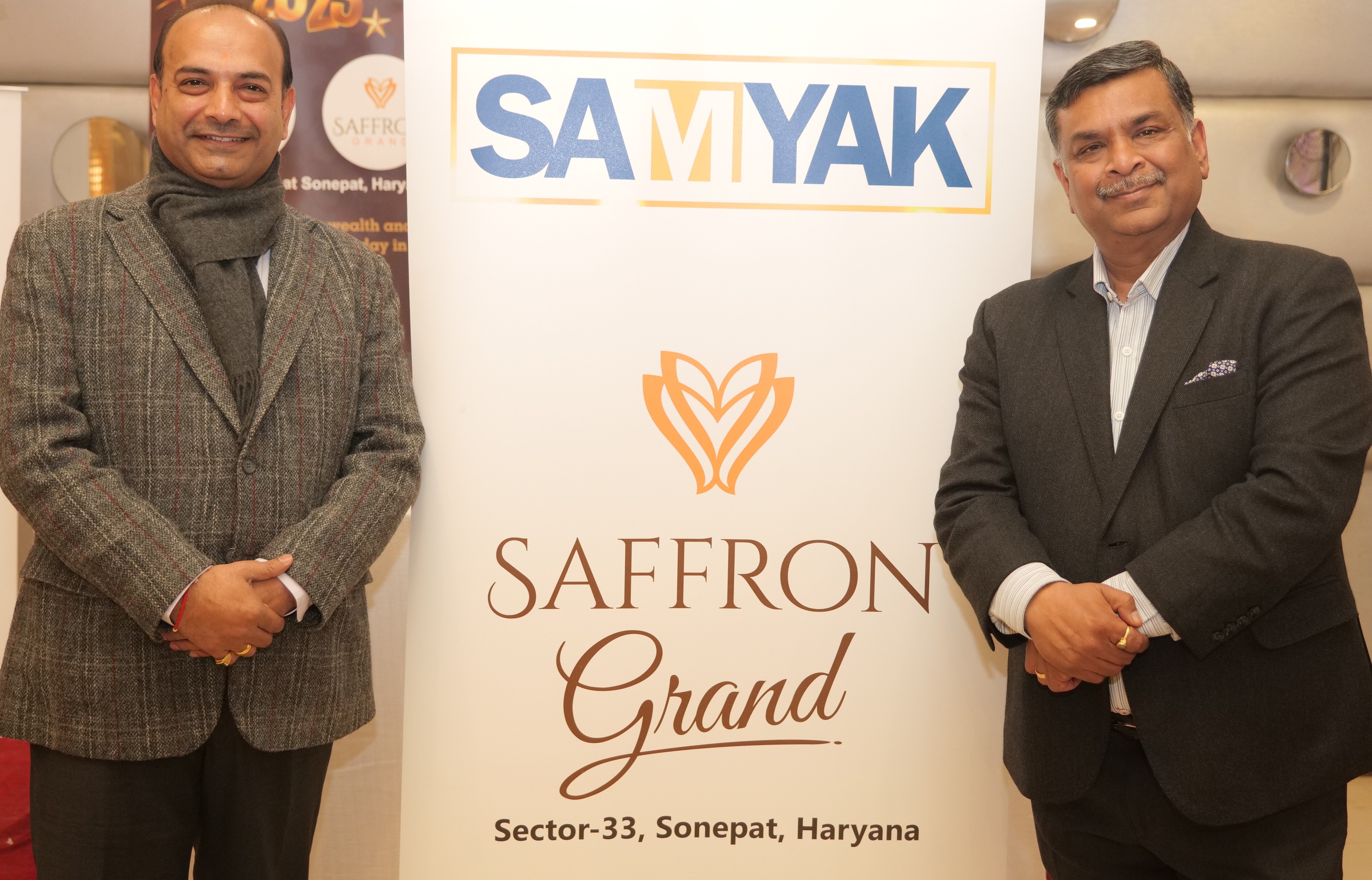 Samyak Properties Launches DDJAY Project ‘Saffron Grand’ in Sonipat