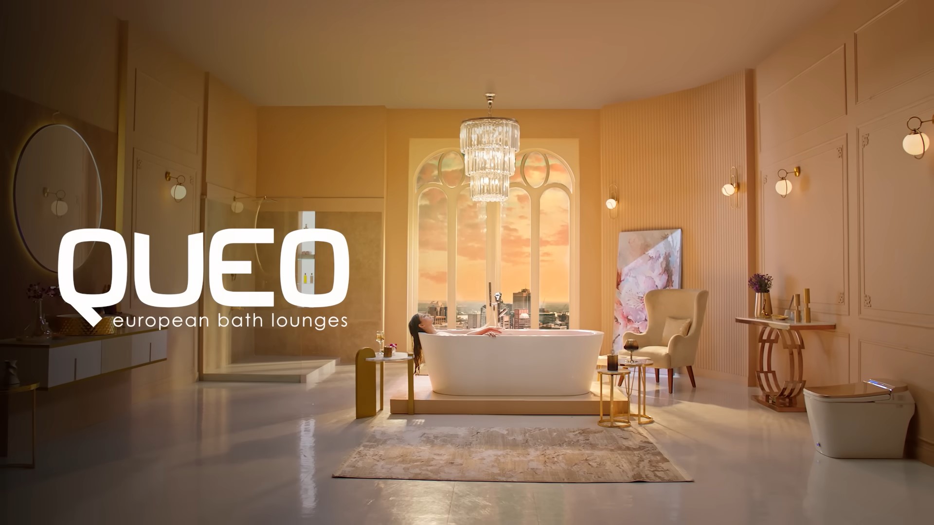 Luxury Bathware Brand, Queo Unveils New TV Campaign