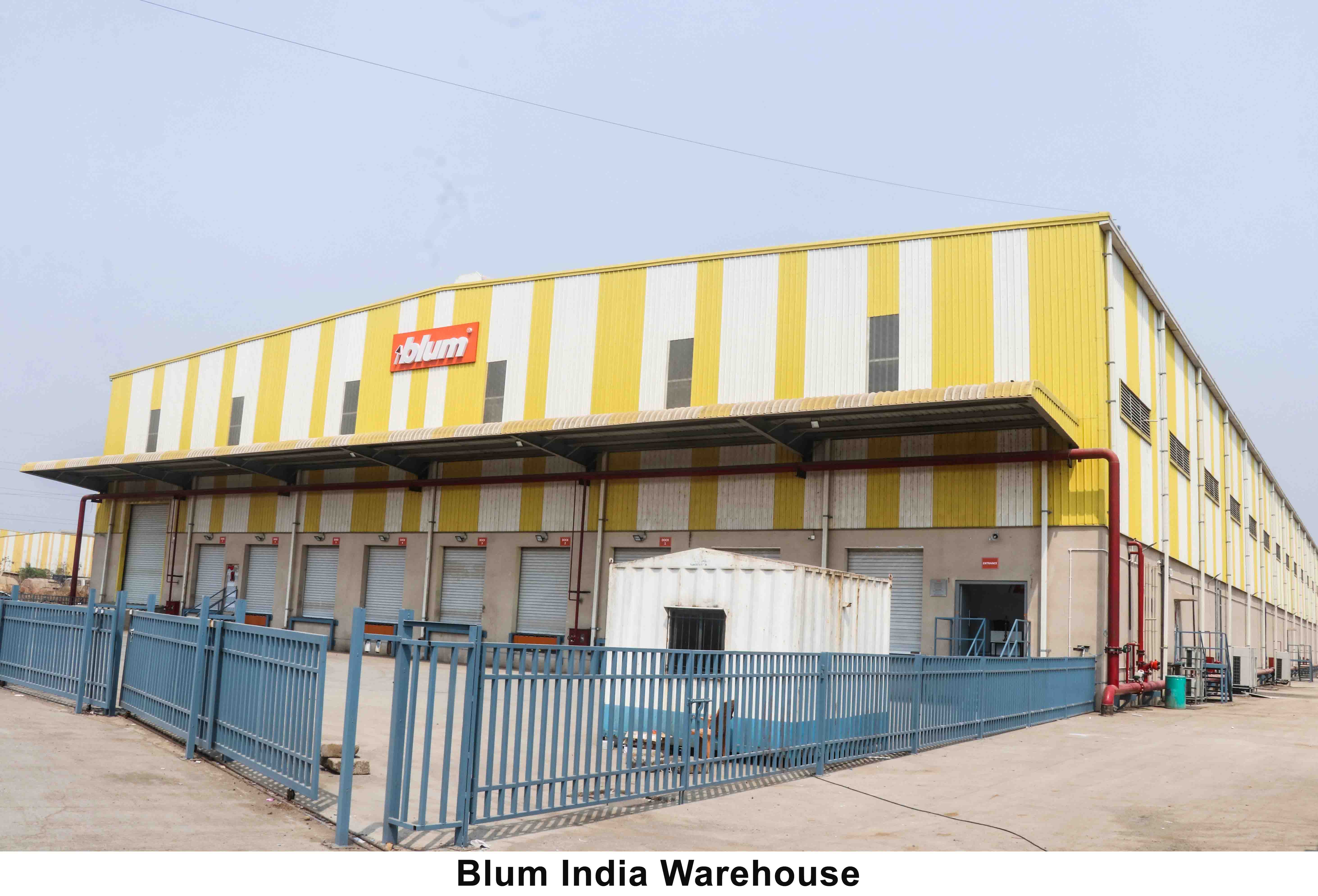 Blum’s Opens 1 Lakh Sq Ft Warehouse in India