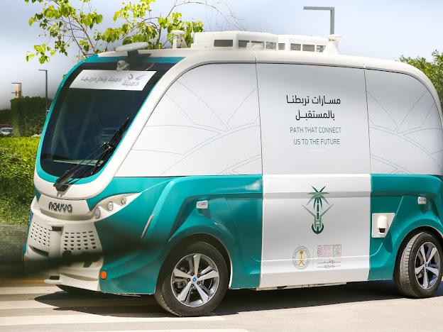Saudi Arabia’s First Self-Driving Electric Vehicle Project at Riyadh Front