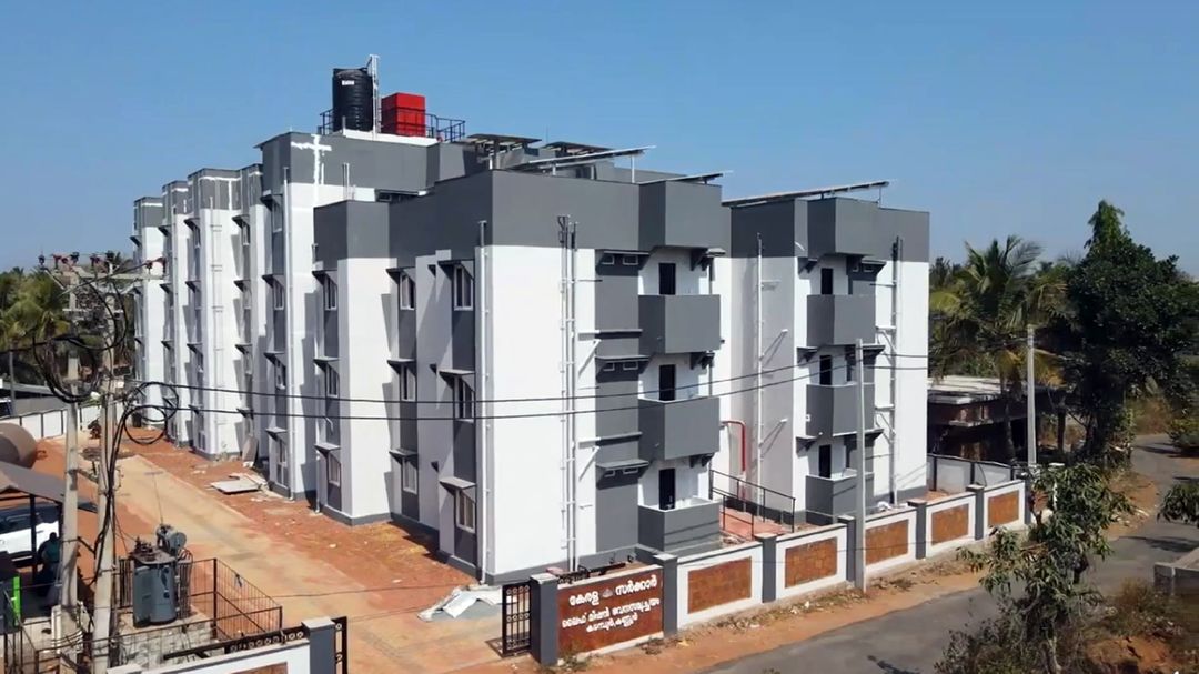 Kerala Govt Launches Four Housing Complexes under LIFE Mission Scheme