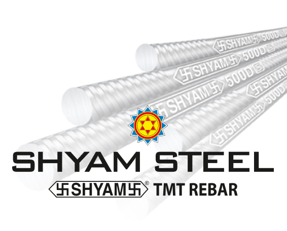 Shyam Steel’s Top-Of-The-Line Corrosion Resistant TMT Bars Fe 550D/ 500D