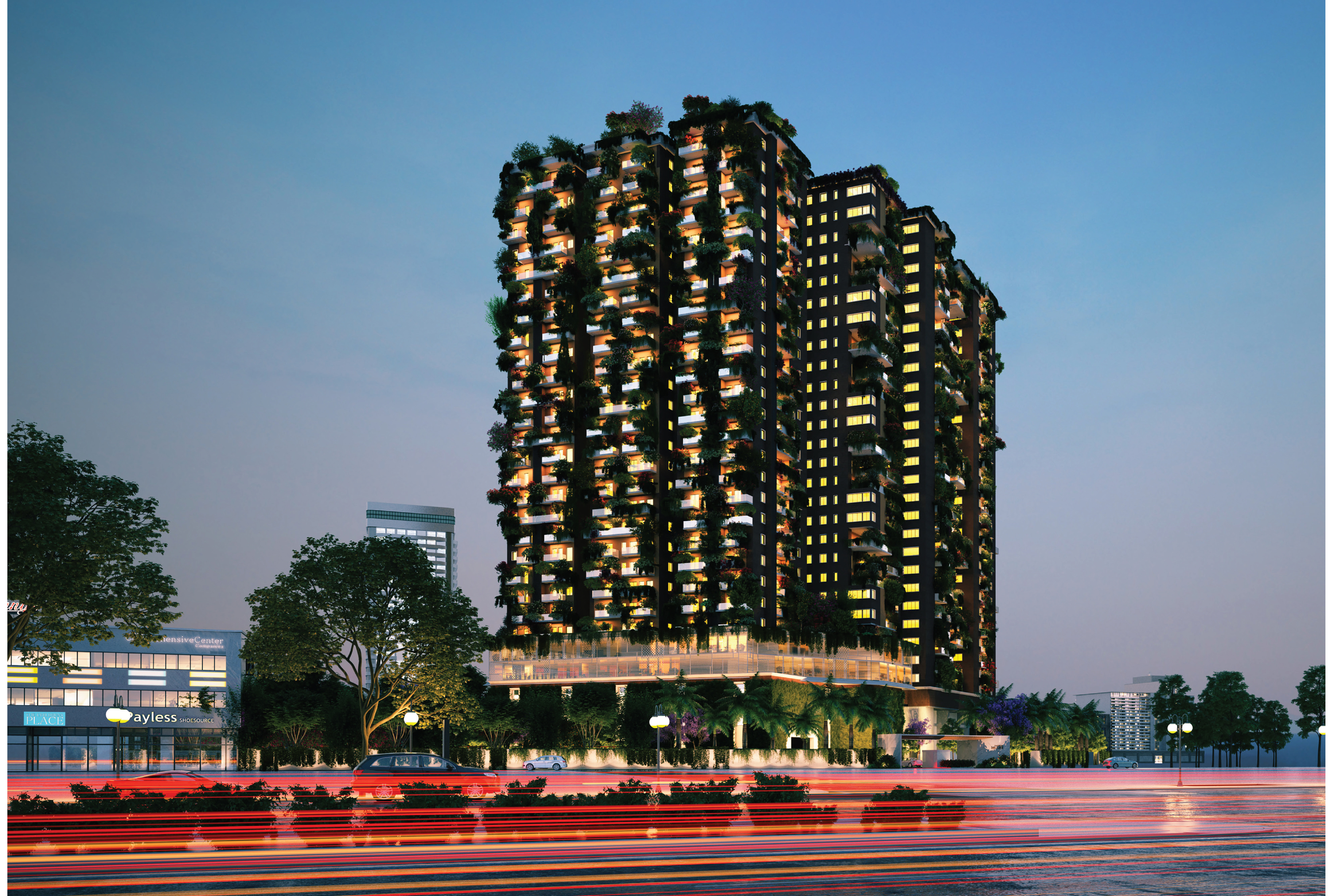 India's First Vertical Forest Apartments in Hitec City Hyderabad