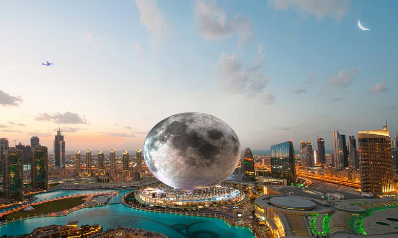 Dubai's Next Big Thing $5 Billion 'Moon' Replica Destination Resort