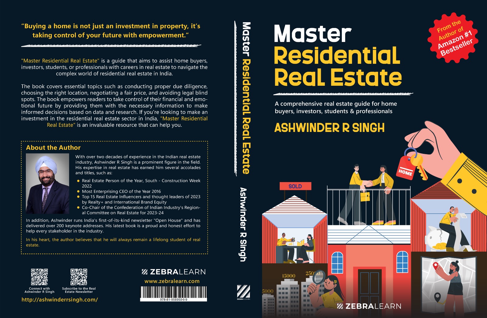 Ashwinder R Singh Launches His 2nd Book for Real Estate Professionals