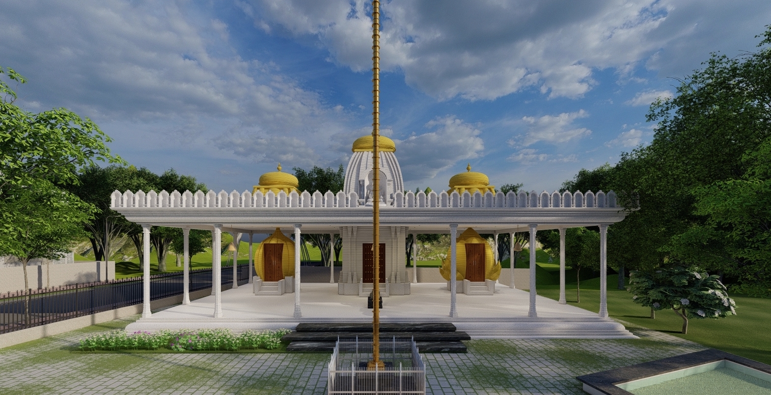 Apsuja Infratech & Simpliforge Creations to Build World's 1st 3D Printed Temple